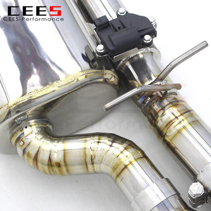 CEES Catback Exhaust System for BMWM5 E60 M6 E63 V10 5.0L 2006-2010 Valvetronic Car Exhaust Pipe Muffler Titanium Muffler