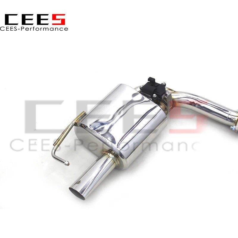 CEES Catback Exhaust System for Mercedes-Benz C250/C300 W205 2.0T 2015-2022 Tuning Performance Valvetronic Exhaust Pipe