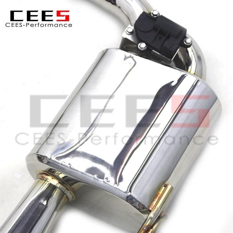 CEES Catback Exhaust System for Mercedes-Benz C250/C300 W205 2.0T 2015-2022 Tuning Performance Valvetronic Exhaust Pipe