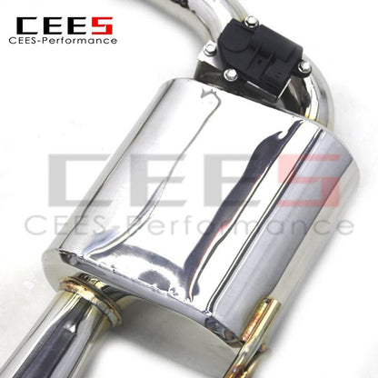 CEES Catback Exhaust System for Mercedes-Benz C250/C300 W205 2.0T 2015-2022 Tuning Performance Valvetronic Exhaust Pipe