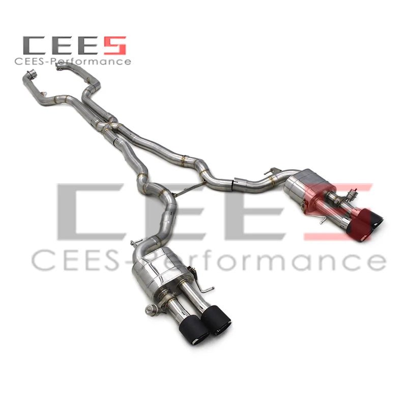 CEES Catback Exhaust for BMW M5 F10 4.4TT 2012-2016 Tuning Performance Exhaust Pipe Muffler T304 Escape Car Exhaust System