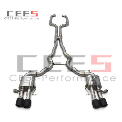 CEES Catback Exhaust for BMW M5 F10 4.4TT 2012-2016 Tuning Performance Exhaust Pipe Muffler T304 Escape Car Exhaust System