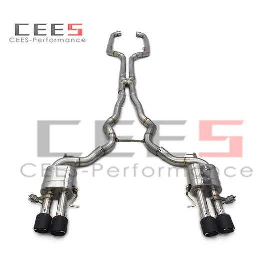 CEES Catback Exhaust for BMW M5 F10 4.4TT 2012-2016 Tuning Performance Exhaust Pipe Muffler T304 Escape Car Exhaust System