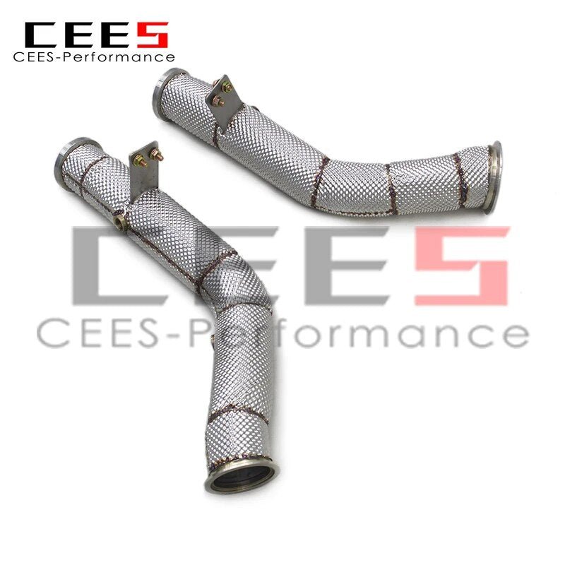 CEES Downpipe For Mercedes-Benz E450 2019-2023 Stainless Steel Catless downpipe without catalyst Car Exhaust System