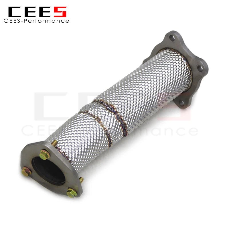 CEES Exhaust Downpipe Catalytic converter For Audi Q5 2.0T 2018-2020 Catless downpipe without catalyst Exhaust Pipe