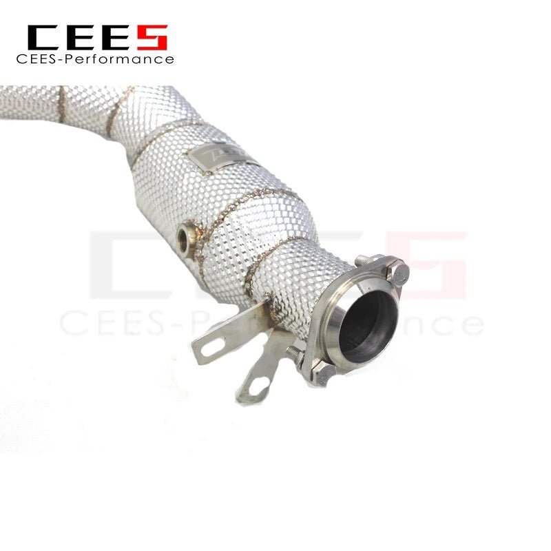 CEES Exhaust Downpipe Exhaust Pipe For Mercedes-Benz E250/E300 W212 1.8T 2009-2012 Catless downpipe without catalyst