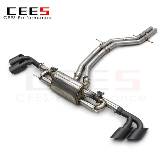 CEES Exhaust Pipes For Lamborghini URUS 4.0 2018-2023 Exhaust Pipe Muffler Stainless Steel Catback Exhaust Systems