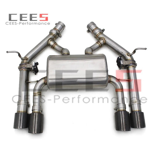 CEES Exhaust for BMW M3/M4 F80/F82 3.0T 2014-2019 Performance 304 Stainless Valvetronic Car Exhaust Pipe Valve Tuning Muffler