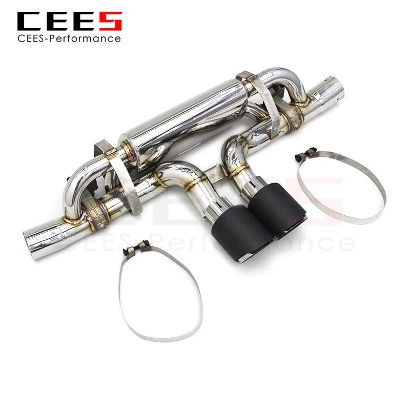 CEES Exhaust Pipe for PORSCHE 911 (992) 3.0T 2019-2023 Stainless Steel Muffler Exhaust System Tuning Performance Catback Exhaust