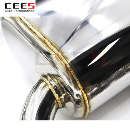 CEES Exhaust System For BMW M3 M4 F80 F82 F83 S55 3.0T Valve Muffler Catback Escape Tubo Escape Coche Terminale Scarico Auto