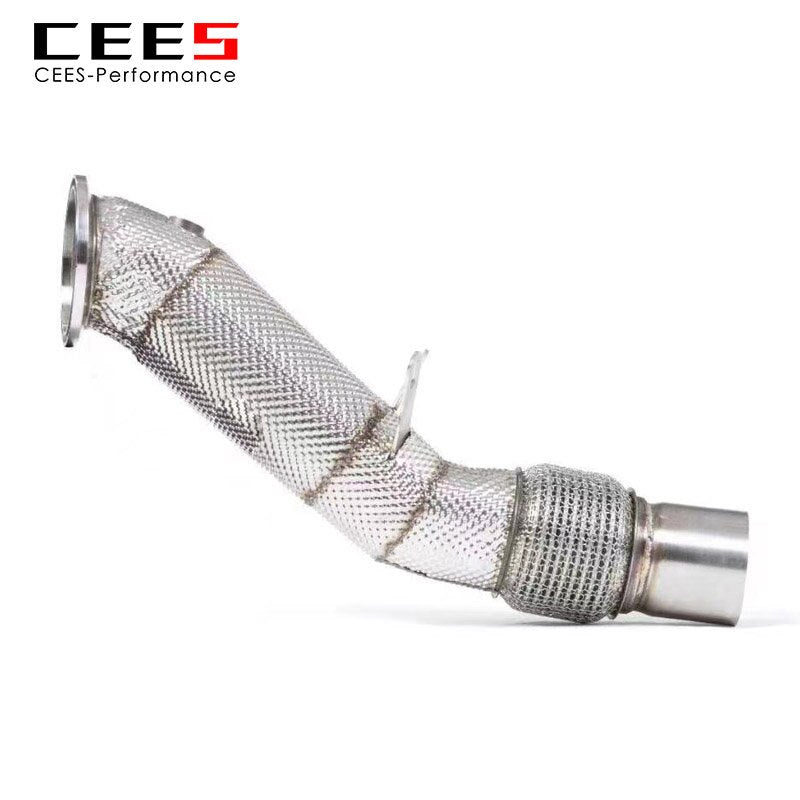 Downpipe For BMW 525/528/530 G30/G38 2.0T B48 2017-2022 Stainless Steel Exhaust Downpipe High Performance Catless downpipe