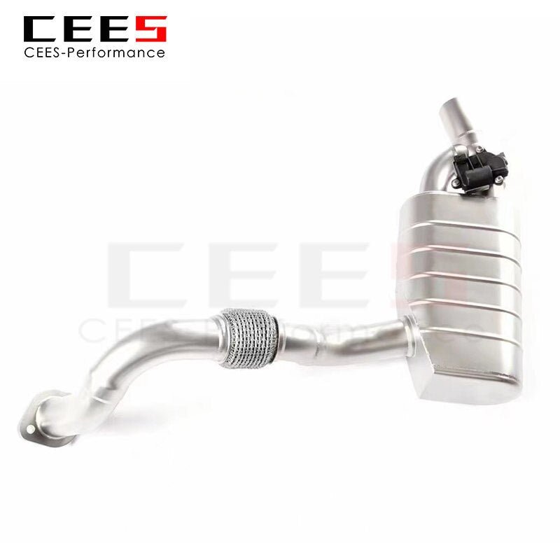 CEES Catback Exhaust for PORSCHE BOXSTER (981) 2.7 3.4 2012- Muffler Tuning Exhaust Pipe High Performance Stainless Steel Pipe