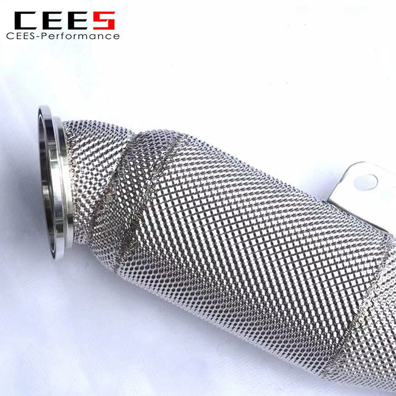 Exhaust Downpipe For BMW TH3 340 B58 3.0T 2014-2022 High Performance 304 Stainless Steel Exhaust Pipe