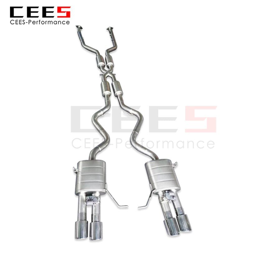 CEES Exhaust System For BMW M3 E92 Stainless Steel Valve Muffler Catback Escape Tubo Escape Coche Terminale Scarico Auto