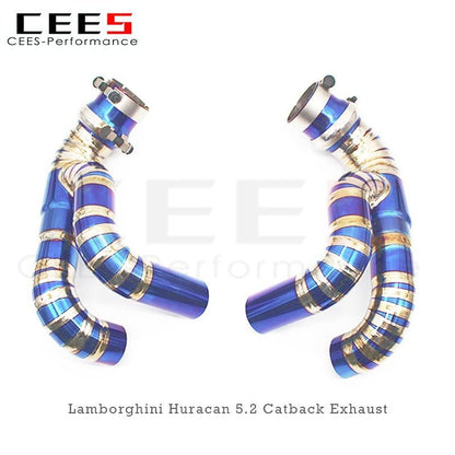 Catback Exhaust For Lamborghini Huracan 5.2 LP580-2 LP610-4 2014- High Performance Titanium alloy Exhaust Downpipe