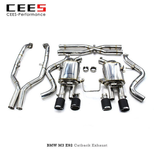 Catback Exhaust For BMW M3 E90/E93/E9X 4.0L 2008-2013 Stainless Steel escape Car Exhaust System Exhaust Pipe Muffler