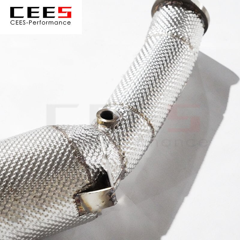 CEES Downpipe For Nissan 350Z 3.5 2004-2006 Automotive Performance Accessories Stainless Steel Exhaust Downpipe Exhaust System