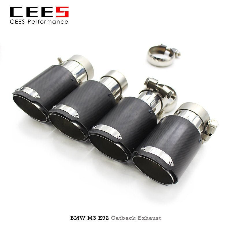 CEES Catback Exhaust for BMW M3 E92 4.0L 2008-2013 Performance Valve Exhaust Pipe Muffler Stainless Steel Escape Exhaust System