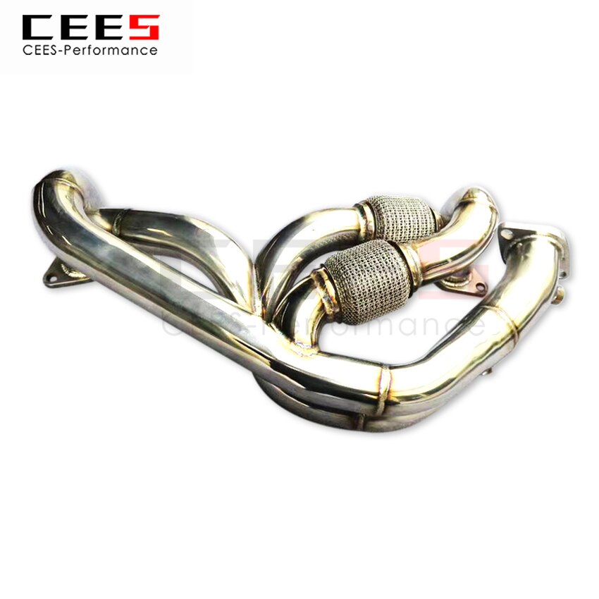 CEES Exhaust System For Toyota GT86 subaru BRZ Isometric manifold headers downpipe Stainless Steel Car Accessories