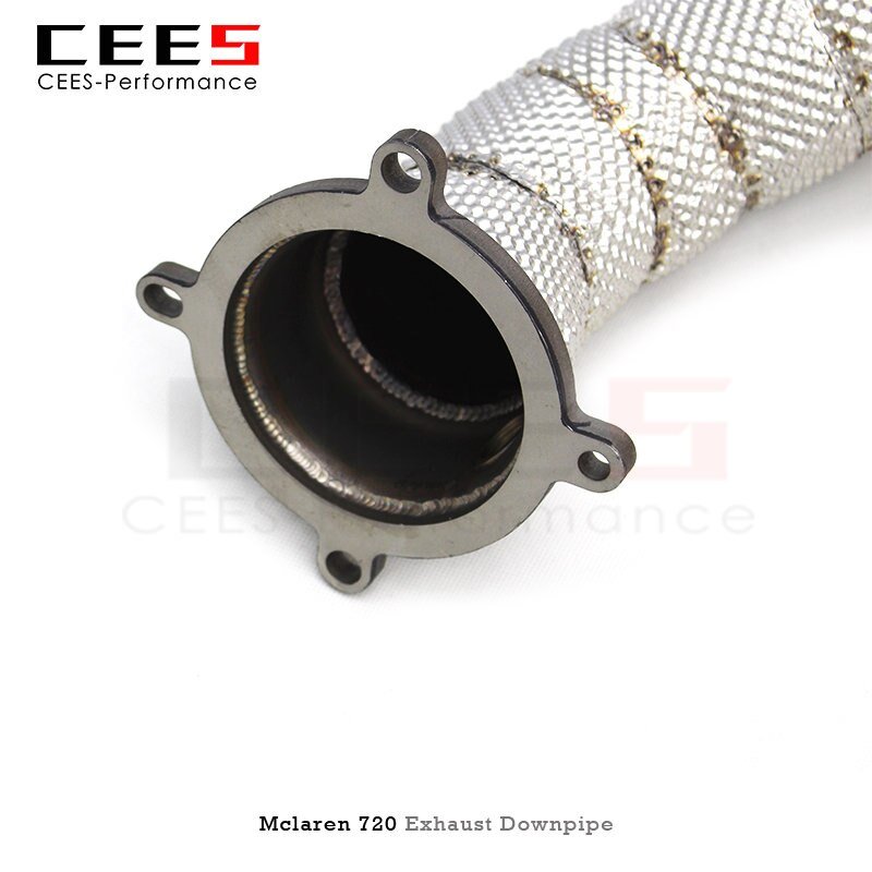 CEES downpipe til Mclaren 720S 4.0T 2018-2022 High Performance Tuning Catless downpipe uden katalysator bildele 