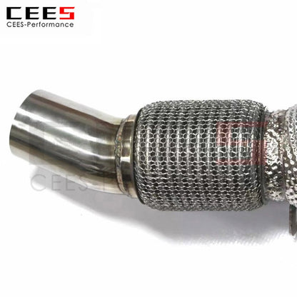 CEES Exhaust System For BMW TH4  420 425 428 430Catalytic Converters Testpipe Headers Without Catalyst Nocat Downpipe Manifold