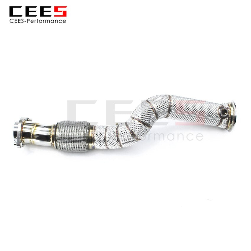 Exhaust System For BMW M3 M4 G82 G80 G83 G8X Headers Without Catalyst No cat Downpipe Manifold Stainless Steel Car Accessories