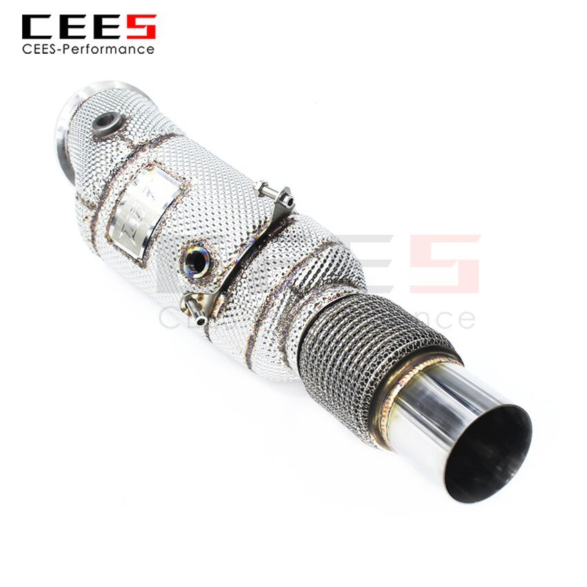 CEES Exhaust System For BMW X1 Headers With/Without Catalyst Test Pipe Converter High Flow Catted Exhaust Downpipe