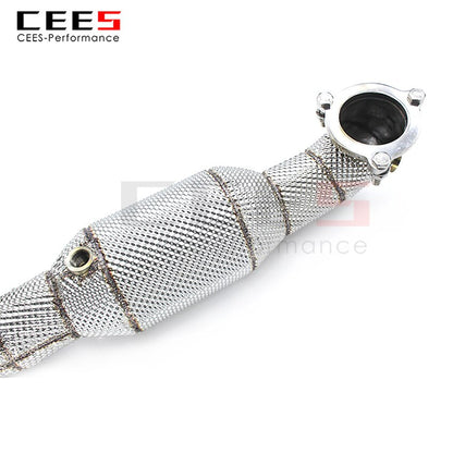 Exhaust System For Mercedes Benz A250 Headers With/Without Catalyst Test Pipe Converter High Flow Catted Exhaust Downpipe