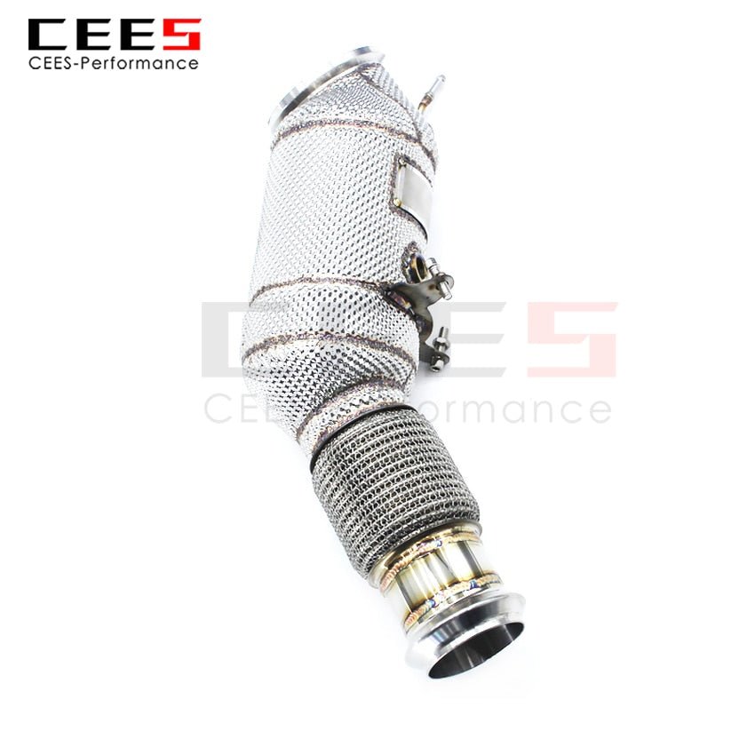 CEES Exhaust System For BMW 420i B48 Header With/Without Catalyst Test Pipe Converter High Flow Catted Exhaust Downpipe