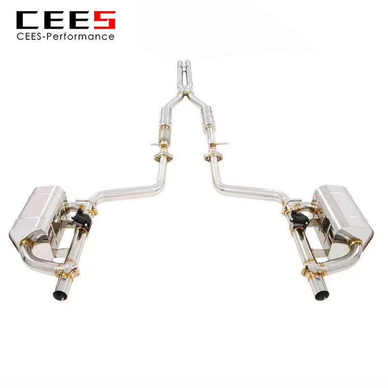 Catback Exhaust For Dodge Challenger 3.6L 2015-2023 Stainless Steel SUS304 Exhaust Pipe Muffler Car Exhaust System