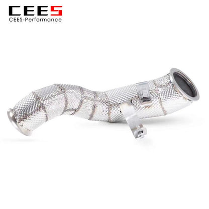 Downpipe For Mercedes-Benz E250 E300 2.0T W213 2015- Exhaust System Stainless Steel Exhaust Catless downpipe High Performance