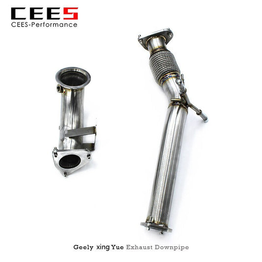 CEES  Exhaust Downpipe for  Geely XingYue 1.5T/2.0T 2019-2022  Catless downpipe without catalyst Stainless Steel Exhaust Pipe