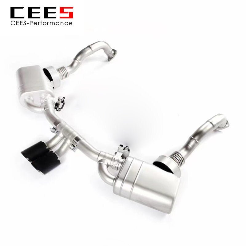 CEES Catback Exhaust For PORSCHE BOXSTER (987) 2.7 2.9 3.4 2004-2011 Exhaust pipe for Automobile Stainless Steel 304