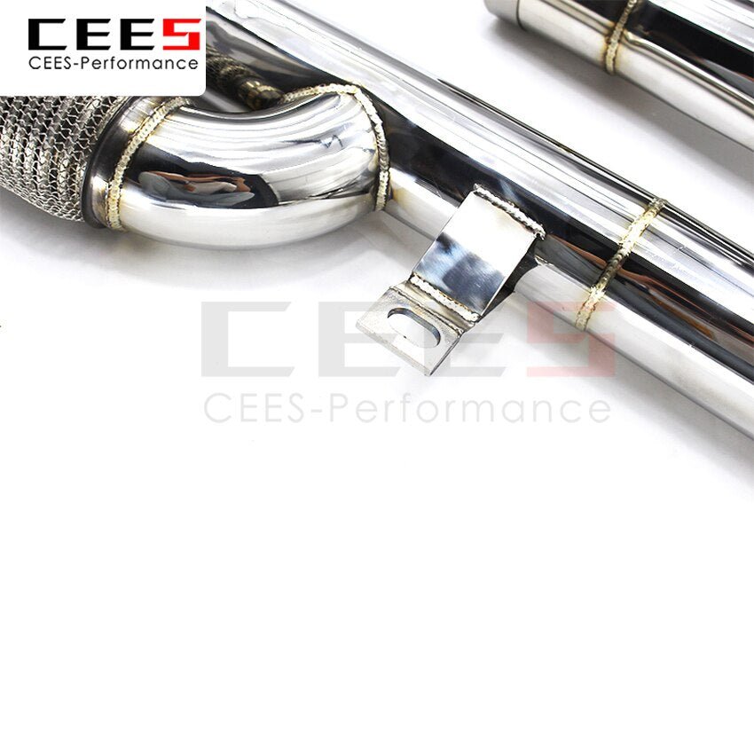 CEES Exhaust System For BMW M3 M4 G82 G80 G83 G8X 2020-2025 Mid Pipe Stainless Steel Valve Muffler Catback Escape Tubo Escape Coche