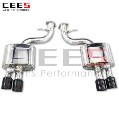 CEES Exhaust System For Ferrari 599 Stainless Steel Performance Valve Muffler Catback Escape Tubo Escape Coche  Car Accessories