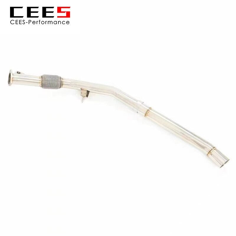 CEES Catback exhaust For PORSCHE Cayenne 9Y0 2.9 3.0 2017-2019 Titanium alloy Exhaust System Exhaust Downpipe