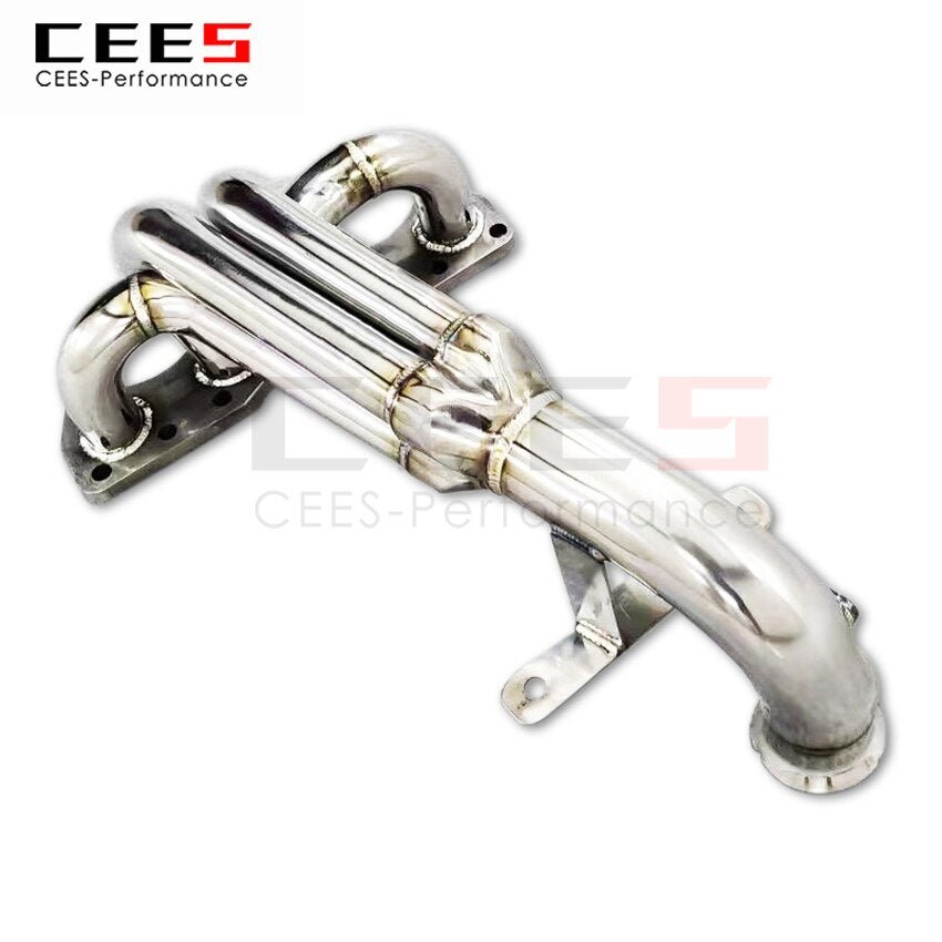 CEES Exhaust System For MINI R56 1.6L 2014 Headers Manifold Test Pipe No cat Downpipe Stainless Steel Car Accessories