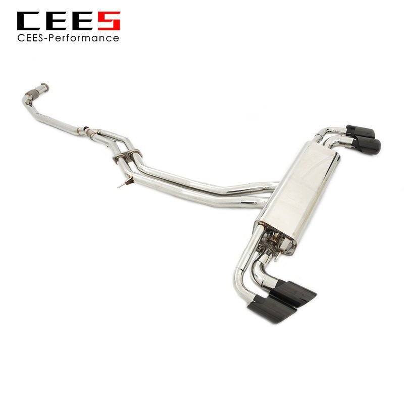 CEES Catback Exhaust Downpipe For PORSCHE Cayenne E3 9Y0 2017-2019 Stainless Steel Exhaust valve control Exhaust System