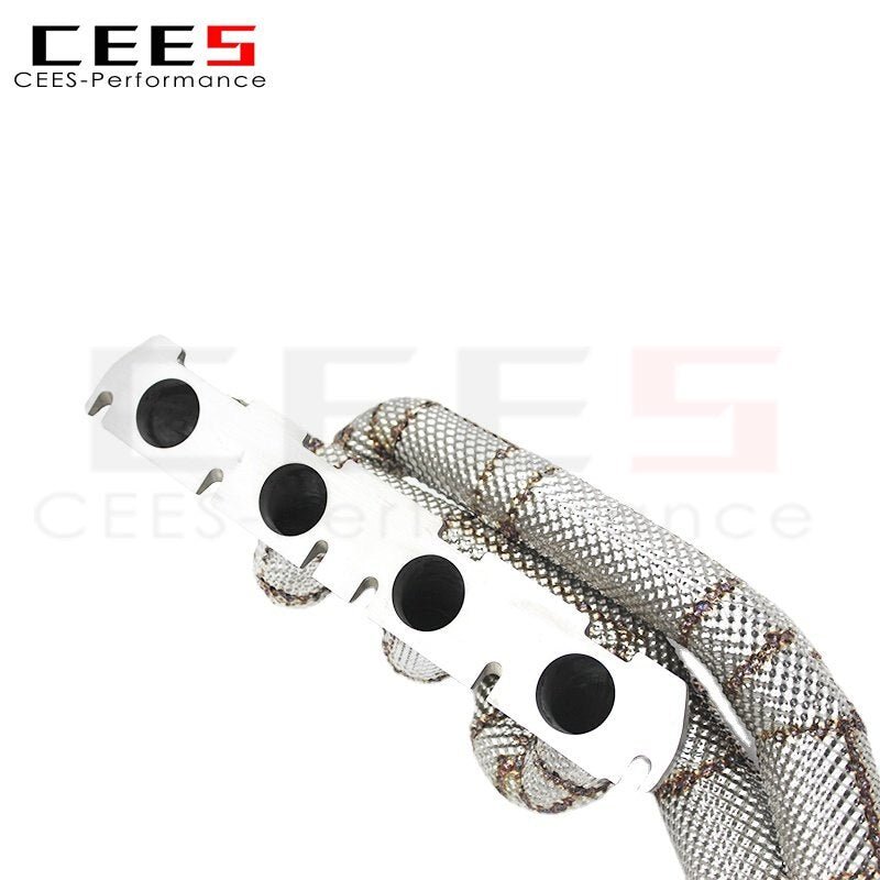 CEES Exhaust Manifold for AUDI R8 V8 4.2 2008-2020 Stainless Steel Exhaust Pipe High Performance Car Headers Exhaust System