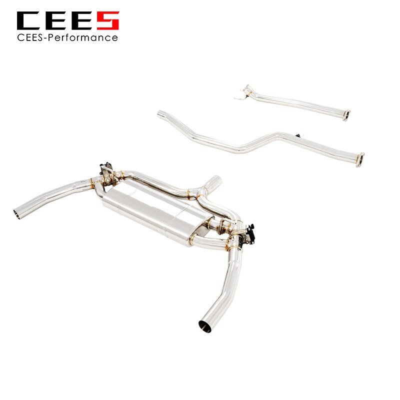 CEES Catback exhaust For Mercedes-Benz CLA250 2.0T 2014-2021 Exhaust valve control Exhaust System ponteira escapamento carro