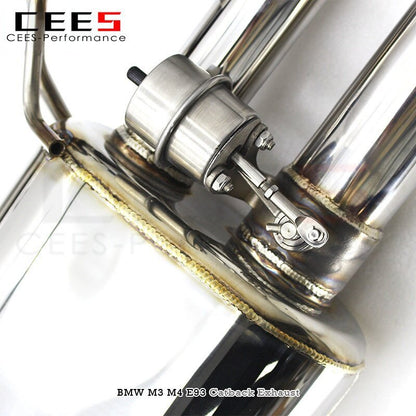 CEES Catback Exhaust for BMW M3 M4 E93 4.0 2008-2013 Racing Car Tuning Performance Exhaust Muffler Pipe Escape Exhaust System