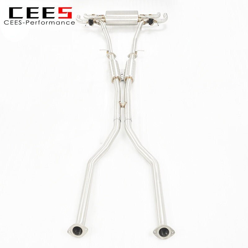 CEES Catback Exhaust For Lexus LC500H 3.5L 2016-2021Tuning Valve Mufflers Car Assembly Exhaust System Accessorier