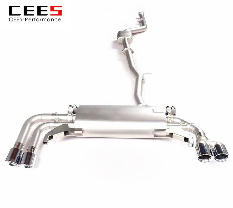 CEES Catback Exhaust for BMW X3/X4 3.0T/2.0T F25/G08/G02 2011-2022 Stainless Steel Performance Valve Cat Back Control System