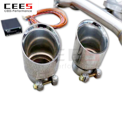 CEES Exhaust System For Land Rover Range Rover Diesel Edition 3.0T 5.0 Valve Muffler Catback Escape Tubo Escape Coche