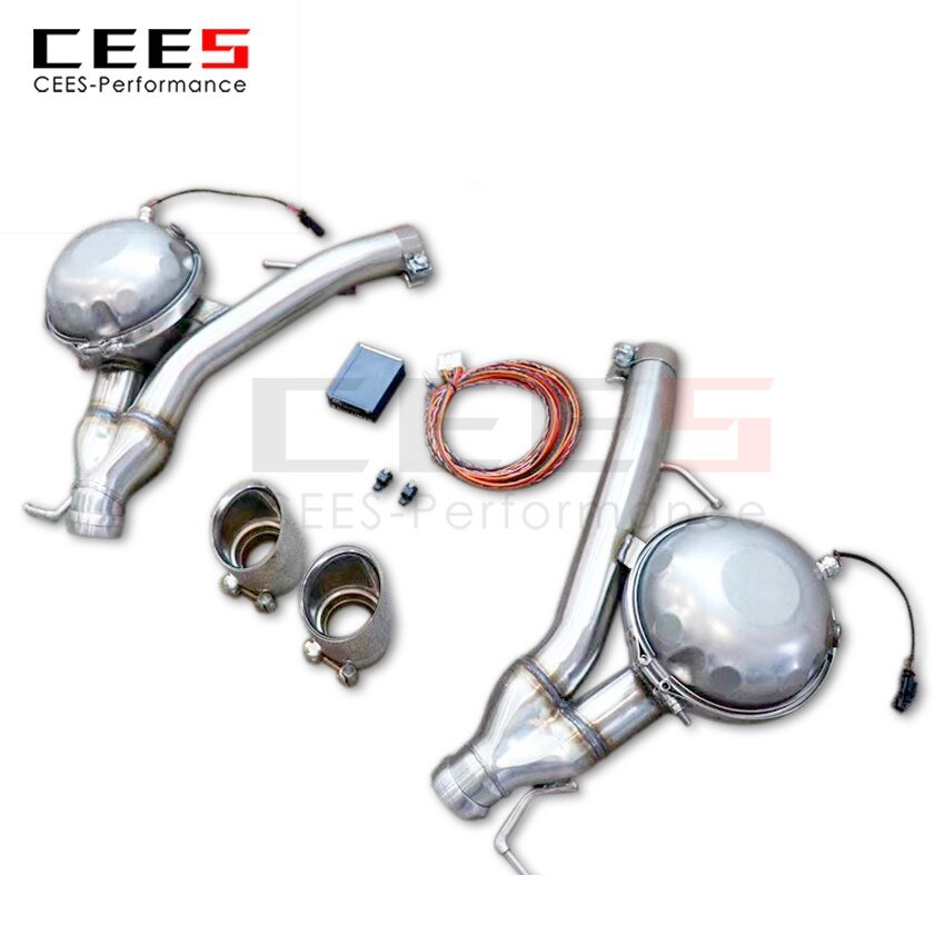 CEES Exhaust System For Land Rover Range Rover Diesel Edition 3.0T 5.0 Valve Muffler Catback Escape Tubo Escape Coche