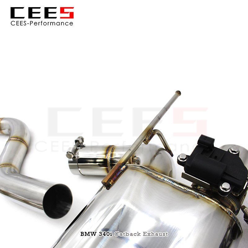 CEES Catback Exhaust for BMW 340/340i 2.0T 2016-2023 Stainless Steel Exhaust Valve Tuning Performance Control Exhaust System