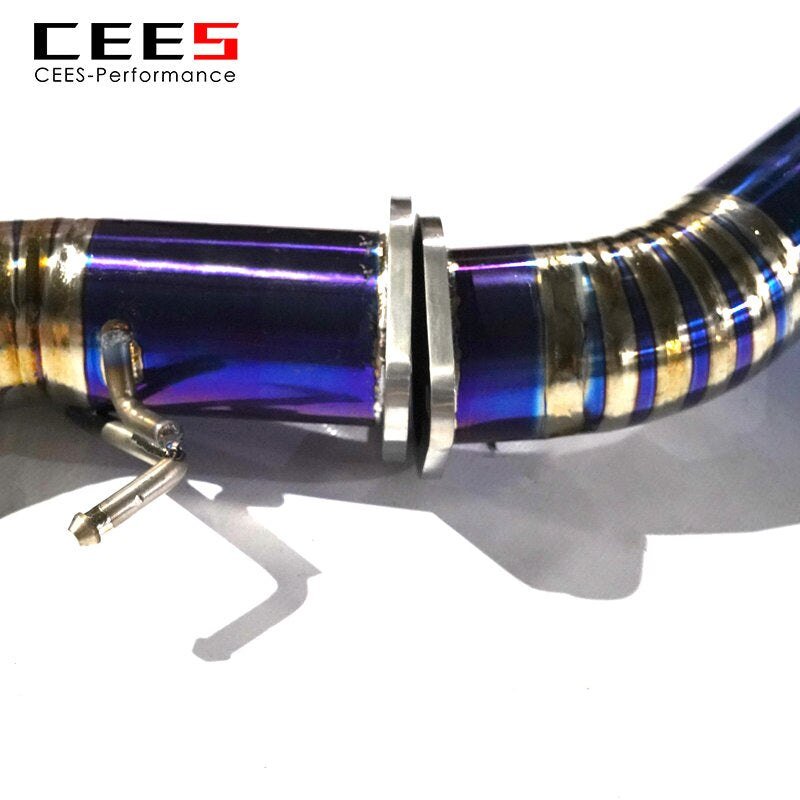 Catback Exhaust For Nissan GT-R V6 3.8 2008+ Automobile Exhaust System Titanium alloy Pipe High Performance