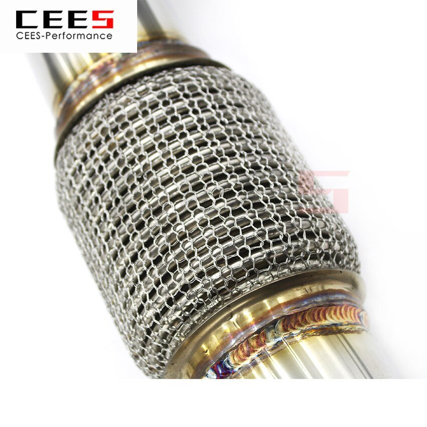 CEES Exhaust System For Honda CIVIC Mid Pipe Stainless Steel Valve Muffler Catback Escape Tubo Escape Coche Car Accessories