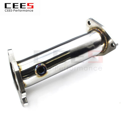 CEES Exhaust System For Chevrolet CorvetteC8 Downpipe Headers high performance  Without Catalyst No cat Manifold Stainless Steel