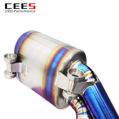 CEES Catback Exhaust for Porsche 911 991.1 3.4/3.8 2012-2015 Upgrade GT3 Performance Titanium Alloy Valve Muffler Escape